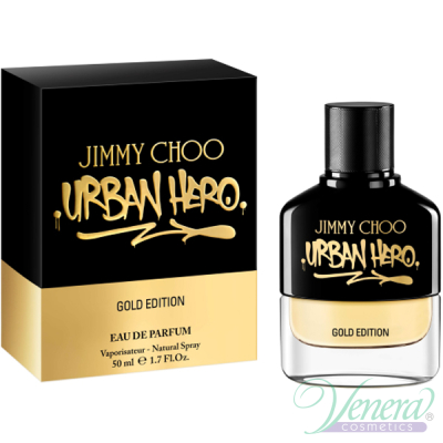 Jimmy Choo Urban Hero Gold Edition EDP 50ml за Мъже Мъжки Парфюми